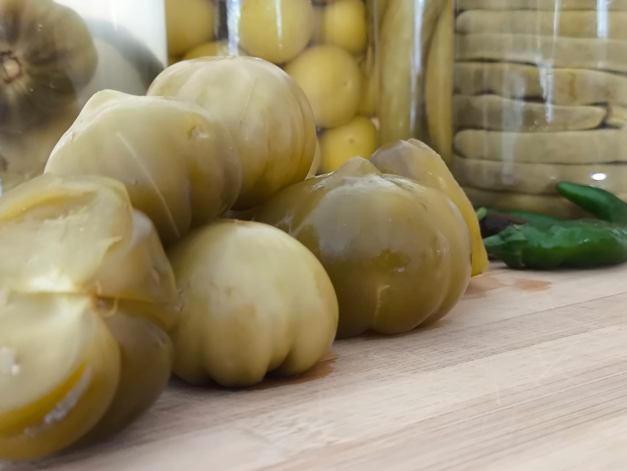 Yeşil Domates Turşusu (530 gram)